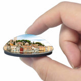 Croatia Old Town Rovinj 3D Fridge Magnet Crystal Glass