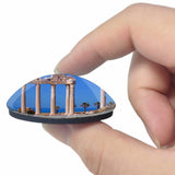 Turkey Temple of Apollo Side 3D Fridge Magnet Crystal Glass