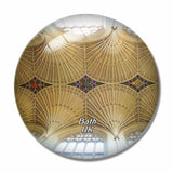 UK England Bath Abbey 3D Fridge Magnet Crystal Glass