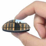 UK England Kedleston Hall Derby 3D Fridge Magnet Crystal Glass