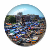 Port Of Valpara³àso Chile 3D Fridge Magnet Crystal Glass