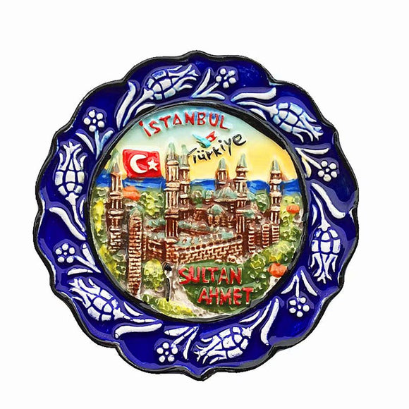 Sultan Ahmet Istanbul Turkey Fridge Magnet 3D Resin