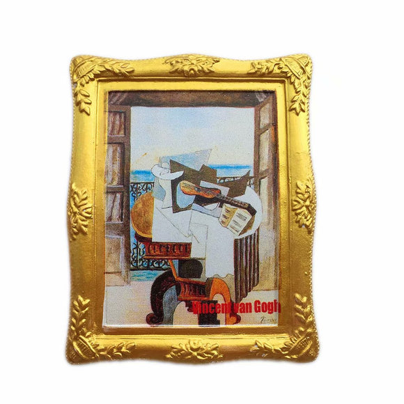 Van Gogh Painting Netherlands Holland Fridge Magnet 3D Resin