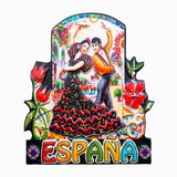 Flamenco Dancer Spain Fridge Magnet 3D Resin