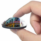 La Boca Buenos Aires Argentina 3D Fridge Magnet Crystal Glass