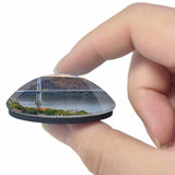 Poughkeepsie Bridge NY USA 3D Fridge Magnet Crystal Glass