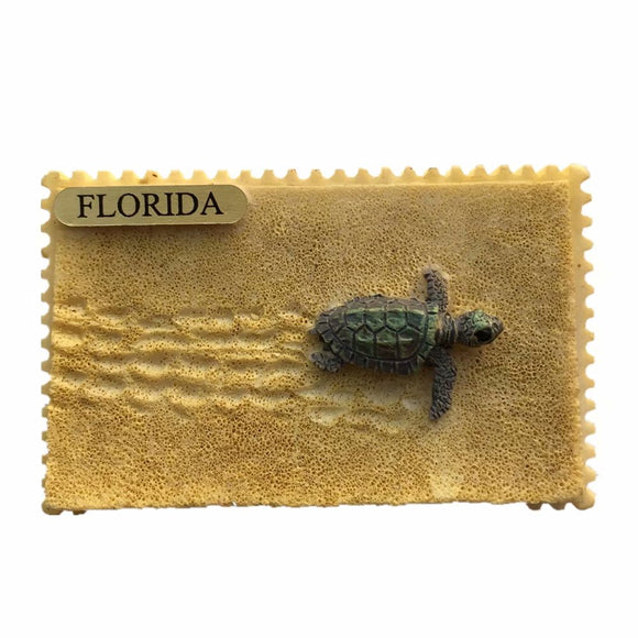 Florida USA America Fridge Magnet 3D Resin