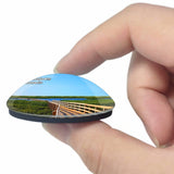 Canada Prince Edward Island National Park Charlottetown 3D Fridge Magnet Crystal Glass