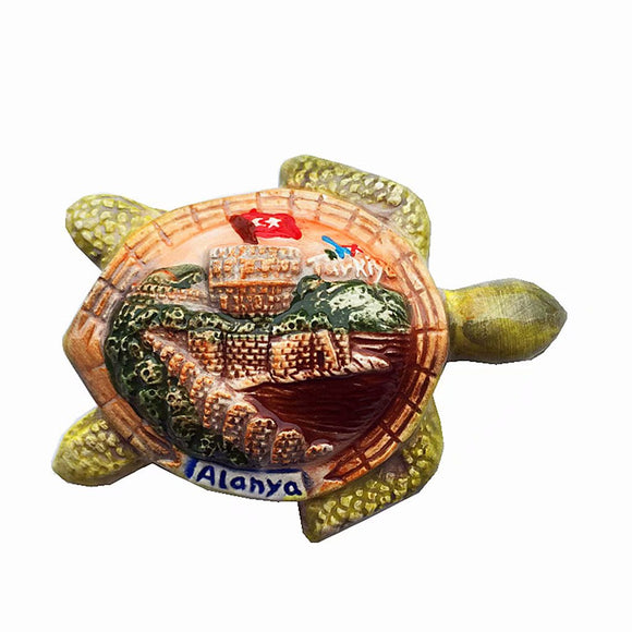 Alanya Turkey Fridge Magnet 3D Resin