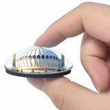 UK England Brighton-Huff Royal Pavilion 3D Fridge Magnet Crystal Glass