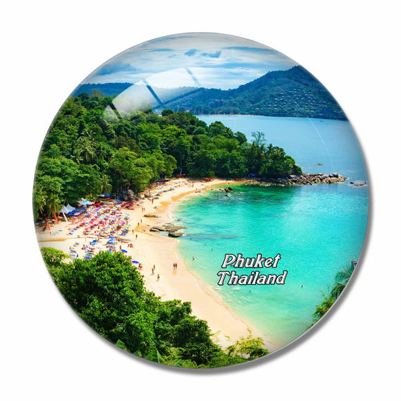 Thailand Phuket 3D Fridge Magnet Crystal Glass