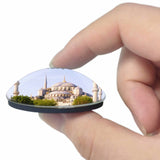 Turkey Blue Mosque Istanbul 3D Fridge Magnet Crystal Glass