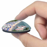 Thailand Beach Pattaya 3D Fridge Magnet Crystal Glass