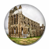 UK England Whitby Abbey York 3D Fridge Magnet Crystal Glass