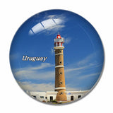 Uruguay Montevideo 3D Fridge Magnet Crystal Glass