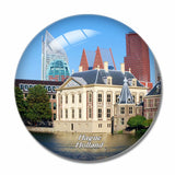 Holland Mauritshuis Museum Hague 3D Fridge Magnet Crystal Glass