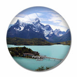 Torres Del Paine National Park Patagonia Chile 3D Fridge Magnet Crystal Glass