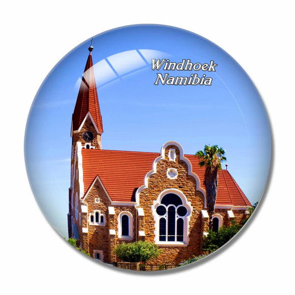 Christuskirche Windhoek Namibia 3D Fridge Magnet Crystal Glass