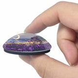 China Dalian Xinyue Island 3D Fridge Magnet Crystal Glass