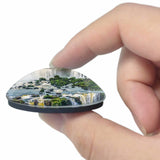 Brazil Iguazu Falls 3D Fridge Magnet Crystal Glass