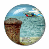 Croatia Sea Organ Zadar 3D Fridge Magnet Crystal Glass