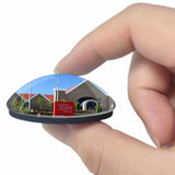 USA America Cedar Rapids Iowa 3D Fridge Magnet Crystal Glass