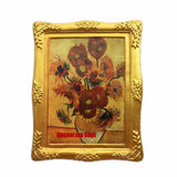 Van Gogh Sunflower Netherlands Holland Fridge Magnet 3D Resin