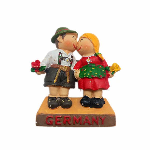 Germany Couple Fridge Magnet 3D Resin