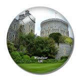 UK England Windsor Castle 3D Fridge Magnet Crystal Glass