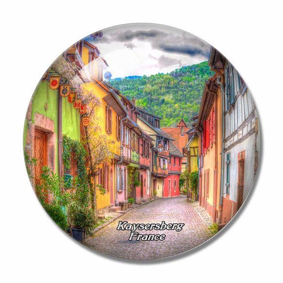 France Kaysersberg 3D Fridge Magnet Crystal Glass