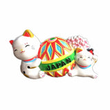 Japan Lucky Cat Fridge Magnet 3D Resin