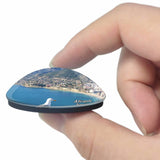 Spain Seagull Calpe Alicante 3D Fridge Magnet Crystal Glass