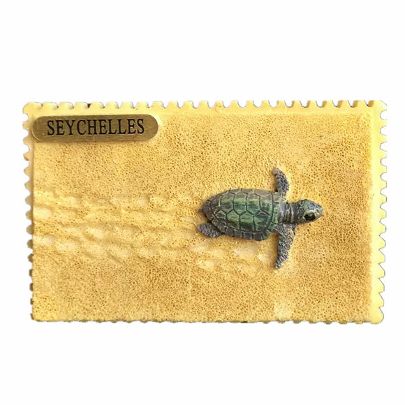 Seychelles Fridge Magnet 3D Resin