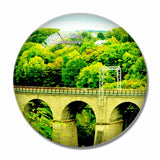 Alzette Valley Luxembourg 3D Fridge Magnet Crystal Glass