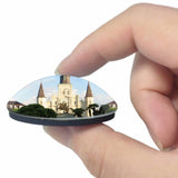 USA America New Orleans Cathedral 3D Fridge Magnet Crystal Glass
