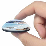 UK England Newquay 3D Fridge Magnet Crystal Glass