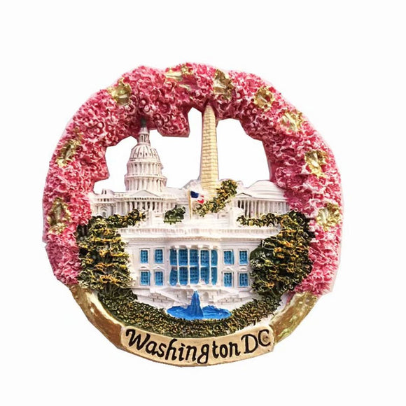 Washington D.C. USA America Fridge Magnet 3D Resin