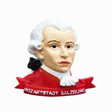 Mozart Salzburg Austria Fridge Magnet 3D Resin