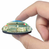 Italy Rome Monument to Vittorio Emanuele ii 3D Fridge Magnet Crystal Glass