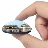 Nepal Janaki Temple Janakpur 3D Fridge Magnet Crystal Glass