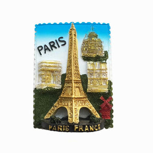 Paris France Fridge Magnet 3D Resin