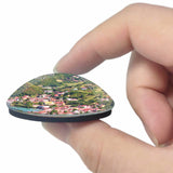 St. Barthelemy France 3D Fridge Magnet Crystal Glass