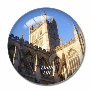 UK England Bath Abbey 3D Fridge Magnet Crystal Glass