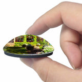 UK England Valley Gardens Harrogate 3D Fridge Magnet Crystal Glass