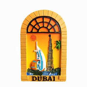 Dubai UAE Fridge Magnet 3D Resin