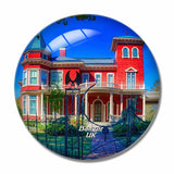 UK England Bangor Home Of Stephen King 3D Fridge Magnet Crystal Glass