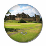 UK England Alnwick Castle 3D Fridge Magnet Crystal Glass