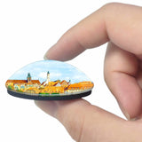 Germany Rothenburg 3D Fridge Magnet Crystal Glass