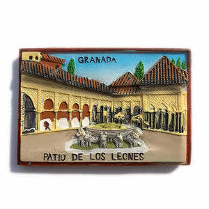 Granada Spain Fridge Magnet 3D Resin