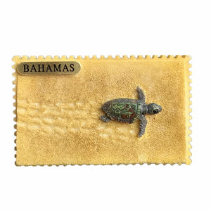 Bahamas Beach Fridge Magnet 3D Resin